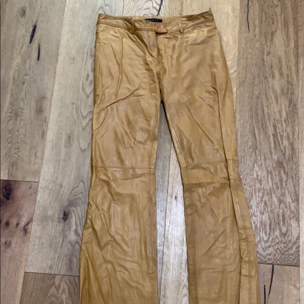 Theory sexy soft leather pants